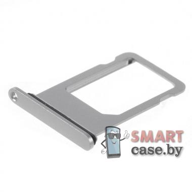 Сим-лоток для iPhone 8 Plus OEM (Серебро)