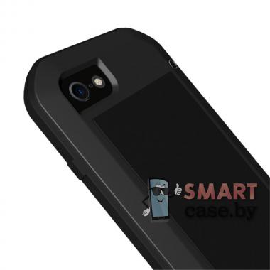 Противоударный чехол Love Mei для iPhone 7/8 (чёрный)