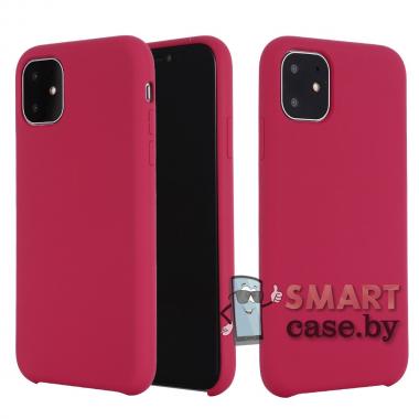 Силиконовый мягкий чехол для iPhone XI Pro (5.8) (Красный)