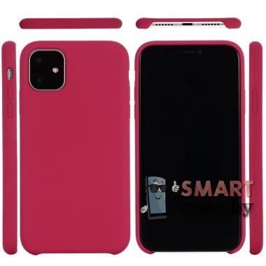 Силиконовый мягкий чехол для iPhone XI Pro (5.8) (Красный)