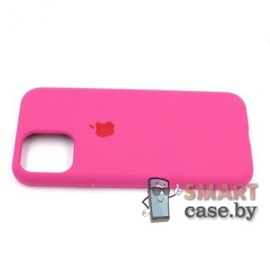 Чехол Silicone Case для iPhone XI (Малиновый)