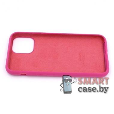 Чехол Silicone Case для iPhone XI (Малиновый)