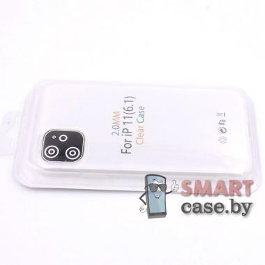Силиконовый противоударный чехол Clear Case для iPhone 11 Pro (Прозрачный)