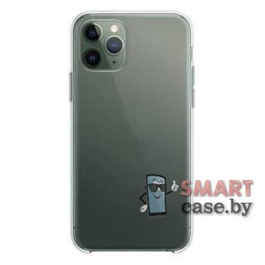 Чехол для iPhone 11 Pro пластик+силикон Clear Case (черный)