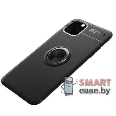 Силиконовый чехол LENUO для iPhone 11 Max (Чёрный)