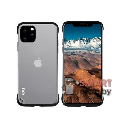 Матовый противоударный чехол для iPhone 11 Max (Чёрный)