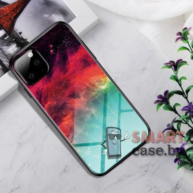 Защитный стеклянный чехол для iPhone 11 (6.1) (Красочный изумруд)
