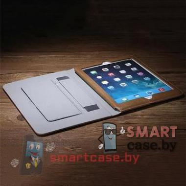 Чехол для Apple iPad Air 2 (Air 6) Натуральная кожа Samdi (коричневый)