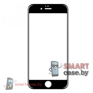 Защитное стекло для iPhone 7/8 0.3 мм, 6D с олеофобным покрытием (черное)