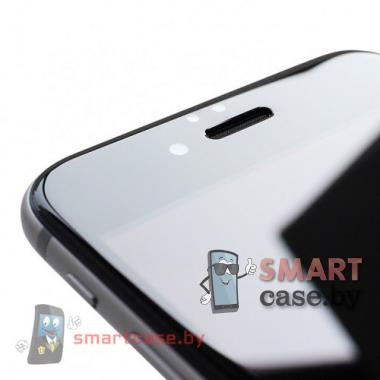 Защитное стекло для iPhone 7/8 0.3 мм, 6D с олеофобным покрытием (черное)
