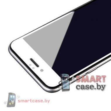 Стекло для iPhone 6 HOCO (белое) 0.25mm + пленка на заднюю крышку