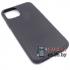 Силиконовый чехол для iPhone 12 Pro Max Carbon Fiber (Чёрный)