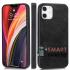 Кожаный чехол Crazy Horse для Apple iPhone 12/12 Pro (Чёрный)