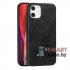 Кожаный чехол Crazy Horse для Apple iPhone 12/12 Pro (Чёрный)