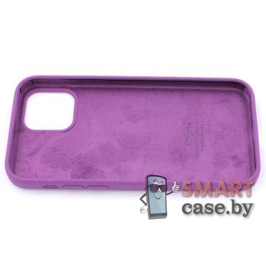 Силиконовый чехол Silicone Case для iPhone 12/12 Pro (Сиреневый)