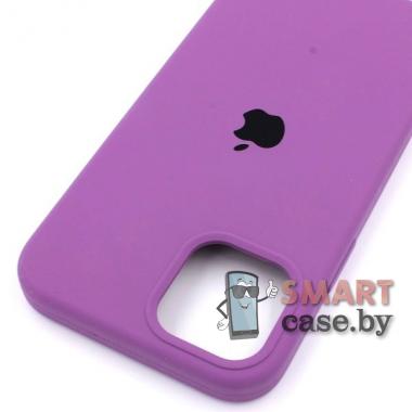 Силиконовый чехол Silicone Case для iPhone 12/12 Pro (Сиреневый)