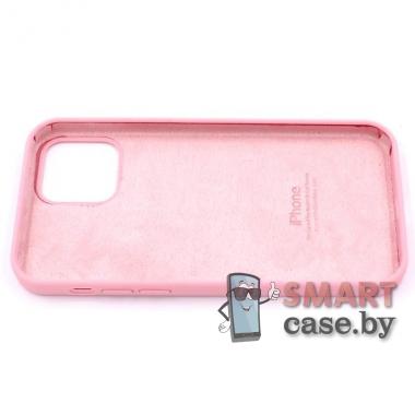 Силиконовый чехол Silicone Case для iPhone 12/12 Pro (Розовый)