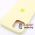 Силиконовый чехол Silicone Case для iPhone 12/12 Pro (Светло-жёлтый)