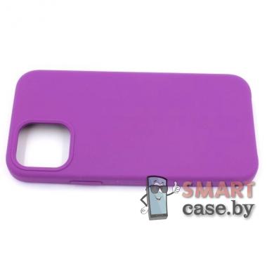 Силиконовый чехол Silicone Case для iPhone 12/12 Pro (Фиолетовый)