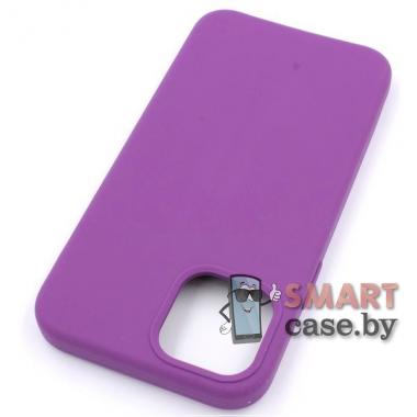 Силиконовый чехол Silicone Case для iPhone 12/12 Pro (Фиолетовый)
