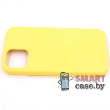 Силиконовый чехол Silicone Case для iPhone 12/12 Pro (Жёлтый)