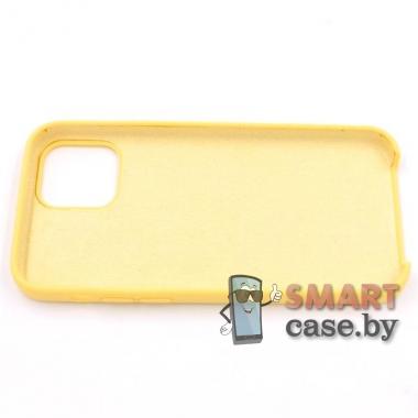 Силиконовый чехол Silicone Case для iPhone 12/12 Pro (Жёлтый)