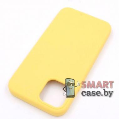 Силиконовый чехол Silicone Case для iPhone 12/12 Pro (Жёлтый)