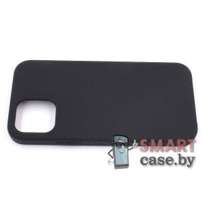 Силиконовый чехол Silicone Case для iPhone 12/12 Pro (Чёрный)