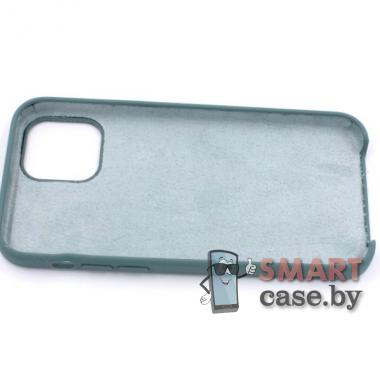 Силиконовый чехол Silicone Case для iPhone 12/12 Pro (Хвойный лес)