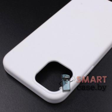 Силиконовый чехол Silicone Case для iPhone 12/12 Pro (Белый)