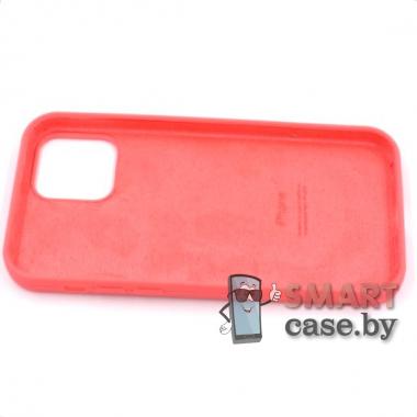 Силиконовый чехол Silicone Case для iPhone 12/12 Pro (Розовая фуксия)