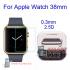 Защитное стекло для Apple Watch 38 mm 0.3 mm, 2.5D