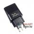 Блок питания Profit ES-D61 USB + Type C 30W быстрая зарядка (Чёрный)