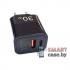 Блок питания Profit ES-D61 USB + Type C 30W быстрая зарядка (Чёрный)