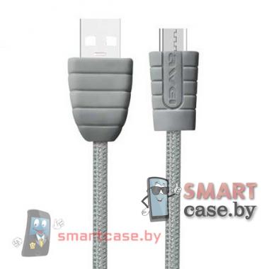 Кабель Type C - USB для зарядки и синхронизации Awei CL-985 (серый)
