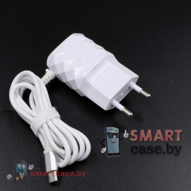 Сетевое зарядное устройство Navitoch 1,5 Ампера micro USB (белый)