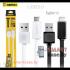 Кабель Type C - USB Remax RT-C1 плоский 1000мм USB 3.0 (белый)