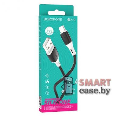 Кабель BOROFONE BX79 USB - Type-C, 3A, 100 см (черный)
