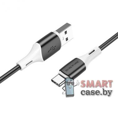 Кабель BOROFONE BX79 USB - Type-C, 3A, 100 см (черный)