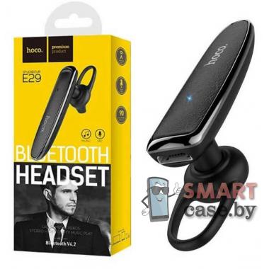 Беспроводная Bluetooth гарнитура Hoco Splendour E29 (черная)