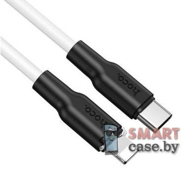 Кабель HOCO X21 Plus USB-C - Lightning 3.0 А, 20W, 100 см (Белый) 