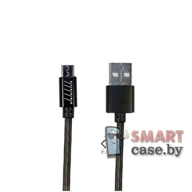 Кабель Profit QY-10 USB - micro USB 100 см, 2.4A (чёрный)