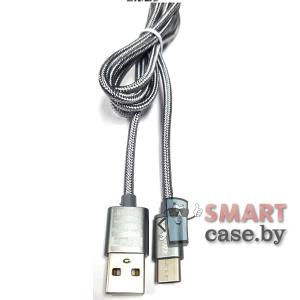 Дата кабель Viptek X7 USB на Type-C 100 см (Серый)