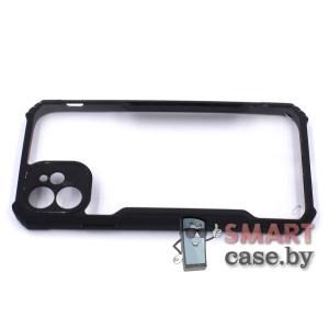Силиконовый противоударный чехол New Case для iPhone 11 (Чёрный)