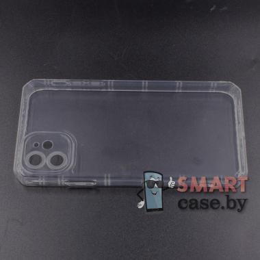 Силиконовый чехол Camera Protection для iPhone 11 (Прозрачный)