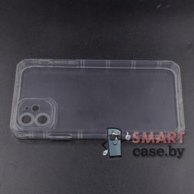 Силиконовый чехол Camera Protection для iPhone 11 (Прозрачный)
