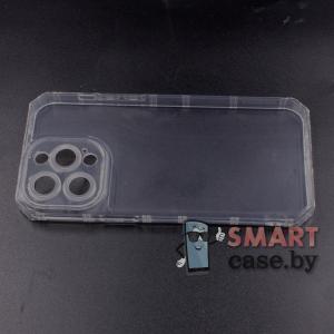Силиконовый чехол Camera Protection для iPhone 12 Pro (Прозрачный)