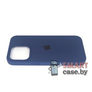 Силиконовый чехол Full Silicone Case для iPhone 13 Pro (Синий)