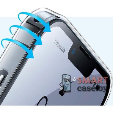 Силиконовый чехол Baseus с защитой камеры для iPhone 13 Pro (6.1) (Чёрный)