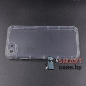 Силиконовый чехол Camera Protection для iPhone 7/8/SE (Прозрачный)
